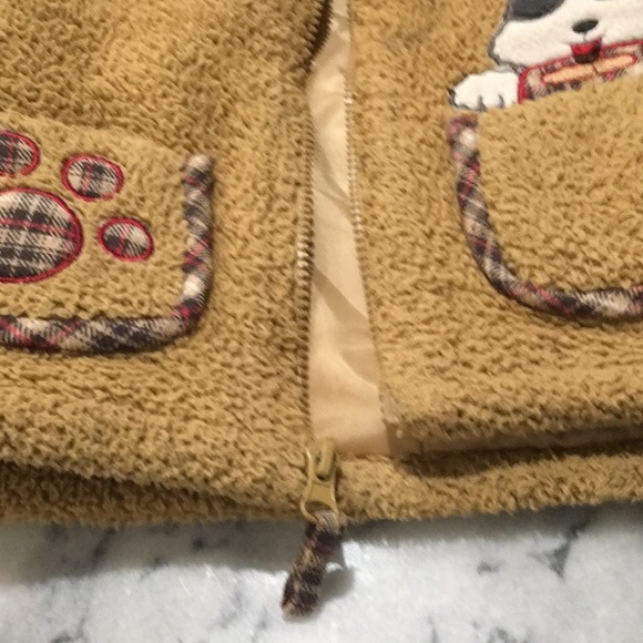 Rothschild Le petit Fluffy jacket. 12 M DOG - Picture 8 of 9